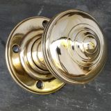 Georgian Brass Door Knob
