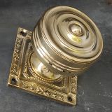 Square Brass Door Knob