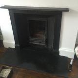 Example of completed fireplace