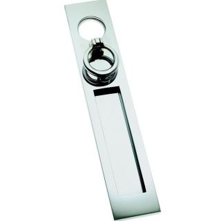 Victorian Vertical Trinity Letter Plate - Polished Chrome 1 of 2 Victorian Vertical Trinity Letter Plate - Polished Chrome